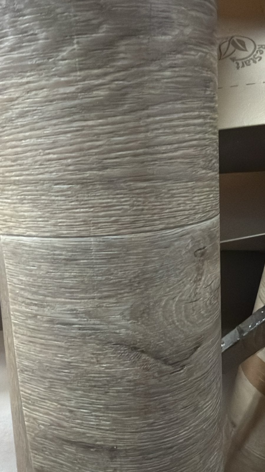 Nieuw coupon vinyl Novilon 4,60x2,05m - Op=op actie!, Ophalen, Nieuw, Grijs, 200 cm of meer