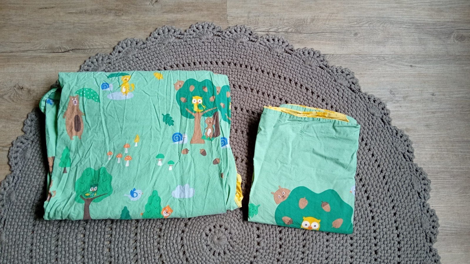 Leuk dekbedovertrek, Gebruikt, Dubbelzijdig, Ophalen of Verzenden, IKEA