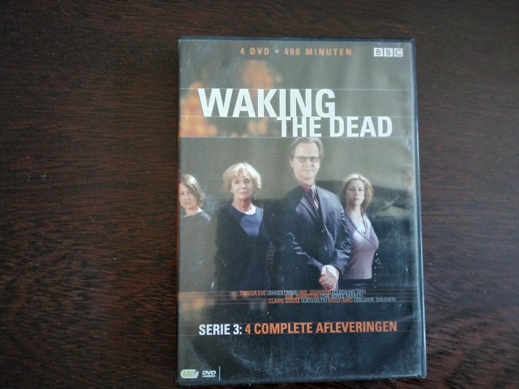 Waking the dead serie 3 compleet, 4disks, origineel, Engels, Vanaf 16 jaar, Nederlands, Ophalen of Verzenden