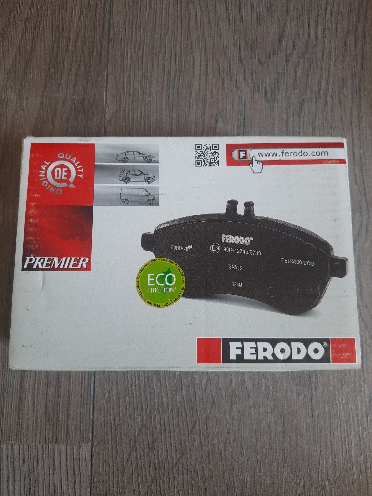Ferodo Remblokken FDB451 voor Ferrari 348 en Porsche 911/944, Ophalen of Verzenden, Nieuw, Ferrari