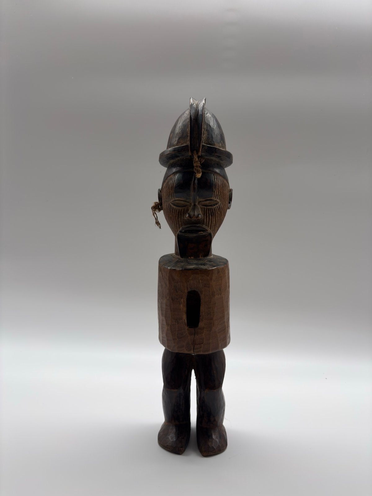 Beautifull Teke Figure, Antiek en Kunst, Hout, Bruin, Afrika, Ophalen of Verzenden