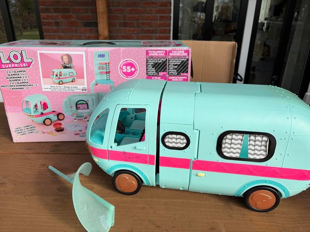LOL Surprise 2-in-1 Glamper met accessoires, Ophalen of Verzenden, Gebruikt, Meisje