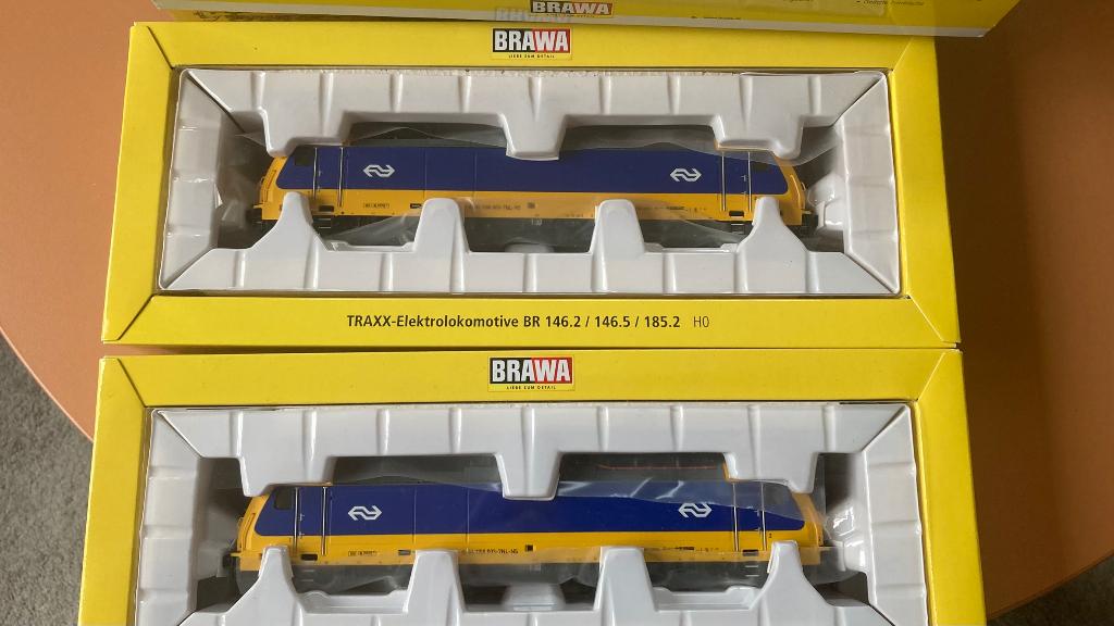 NS CD compleet inclusief twee Loks BR 186 Traxx H0 Lsmodels, Overige merken, Treinset, Gelijkstroom, Nieuw