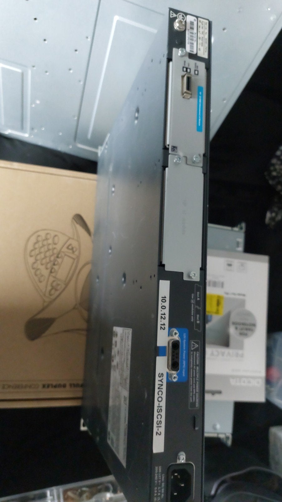 Synco-iSCSI-2 Server/Storage Unit, Onbekend, Gebruikt, Ophalen of Verzenden, Onbekend