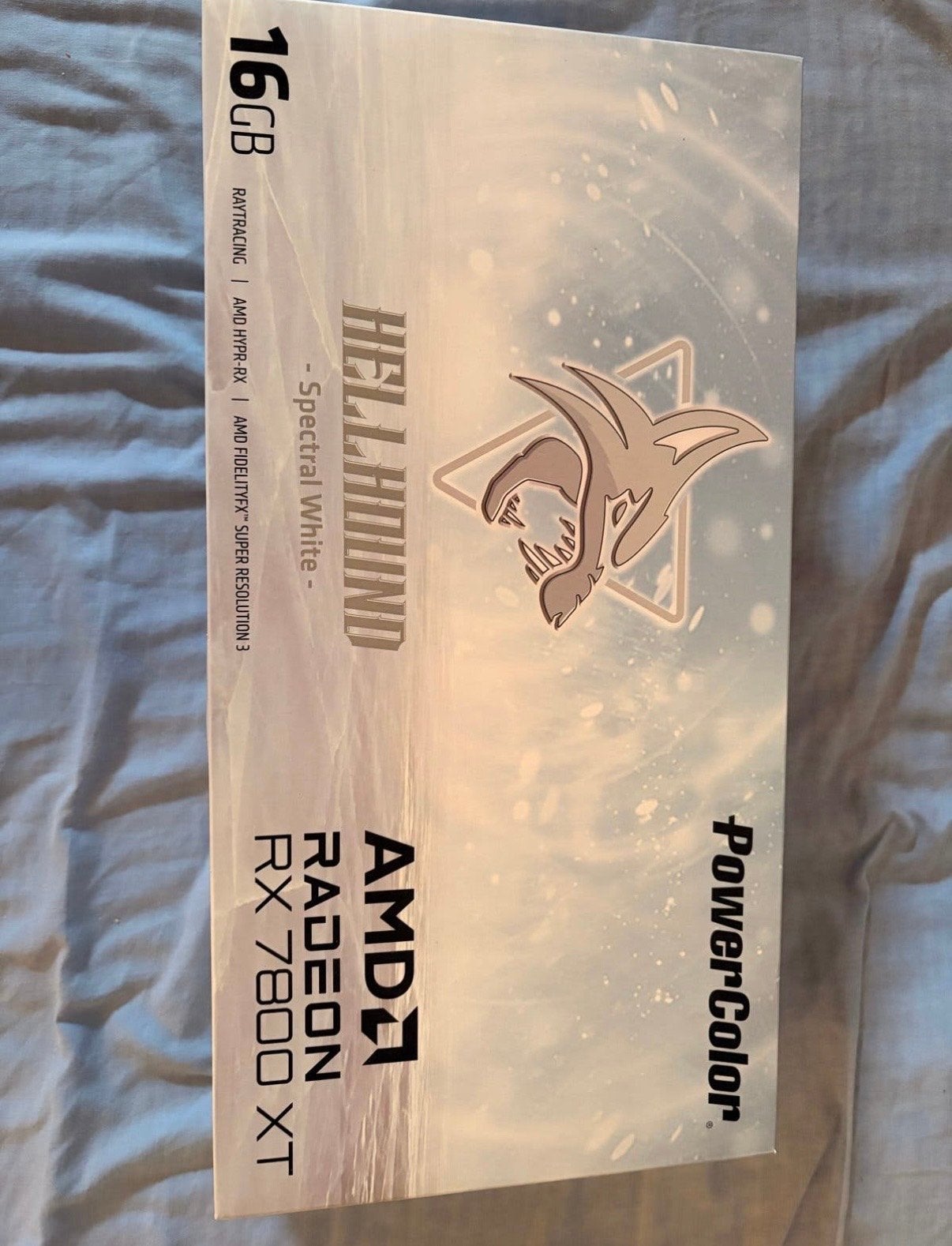 PowerColor Hellhound AMD Radeon RX 7800 XT 16GB, Verzenden, Zo goed als nieuw