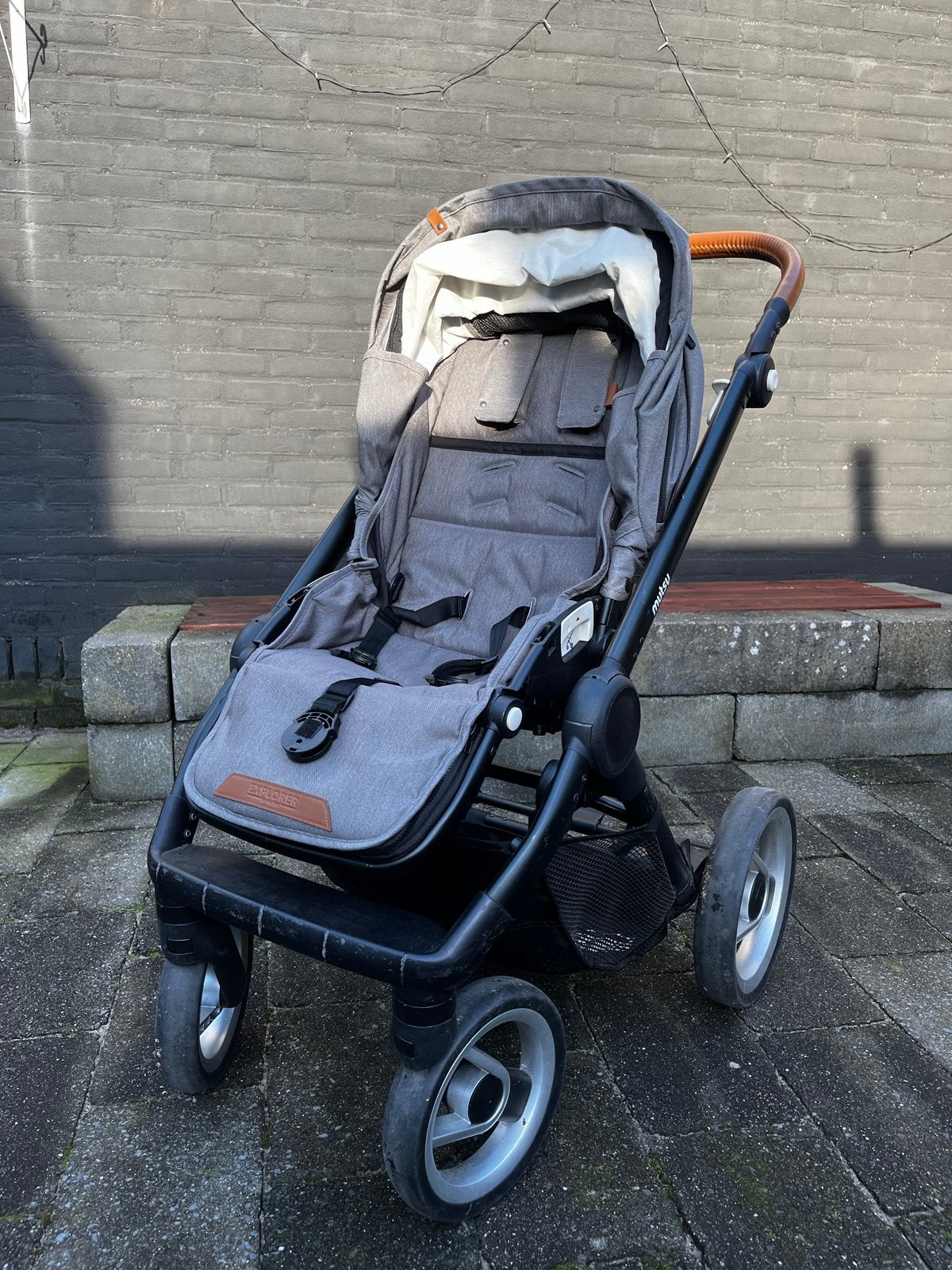 Mutsy Evo wandelwagen complete set, gebruikt door 1 kind, Ophalen, Gebruikt, Combiwagen, Met reiswieg