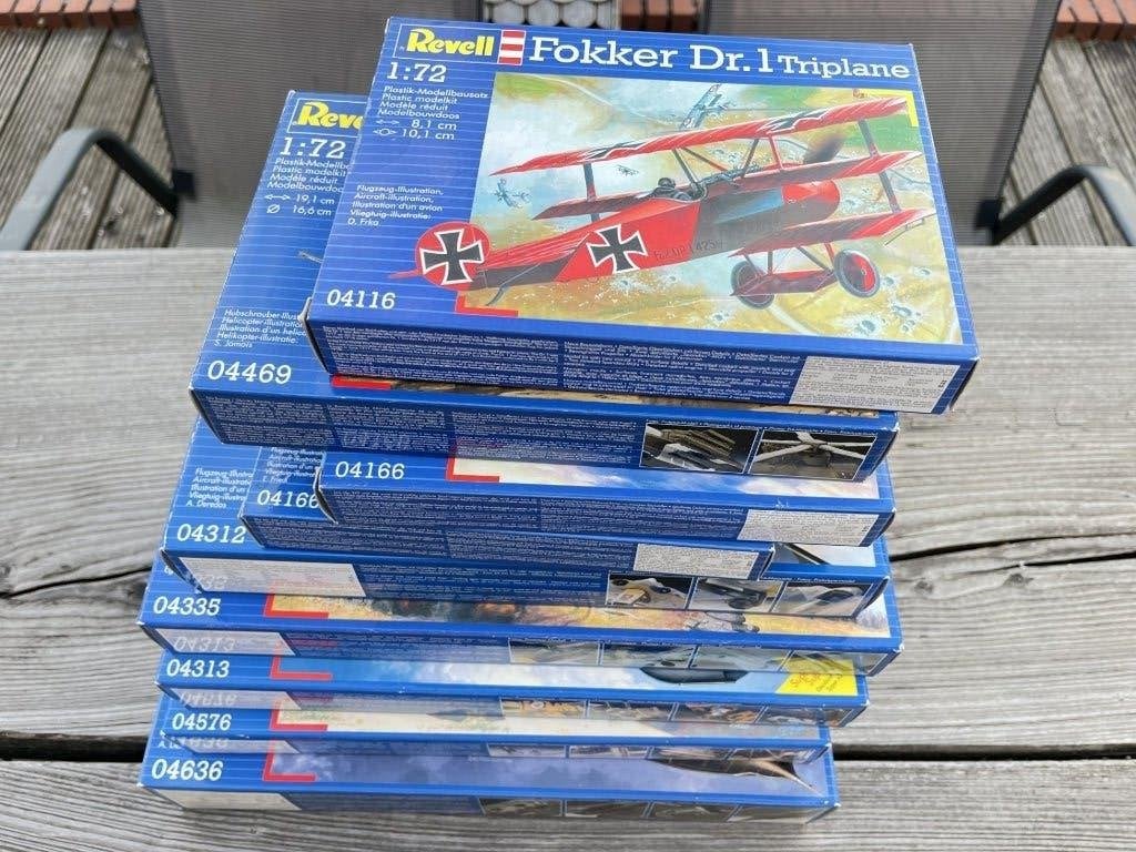 modelvliegtuig Revell 9x   1:72, Hobby en Vrije tijd, Modelbouw | Vliegtuigen en Helikopters, 1:72 tot 1:144, Revell, Ophalen of Verzenden