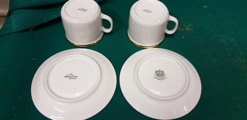 2 x kop en schotel, bavaria kronester, Huis en Inrichting, Keuken | Servies, Ophalen of Verzenden, 'T Olde Gre-j, Info@toldegrej.nl