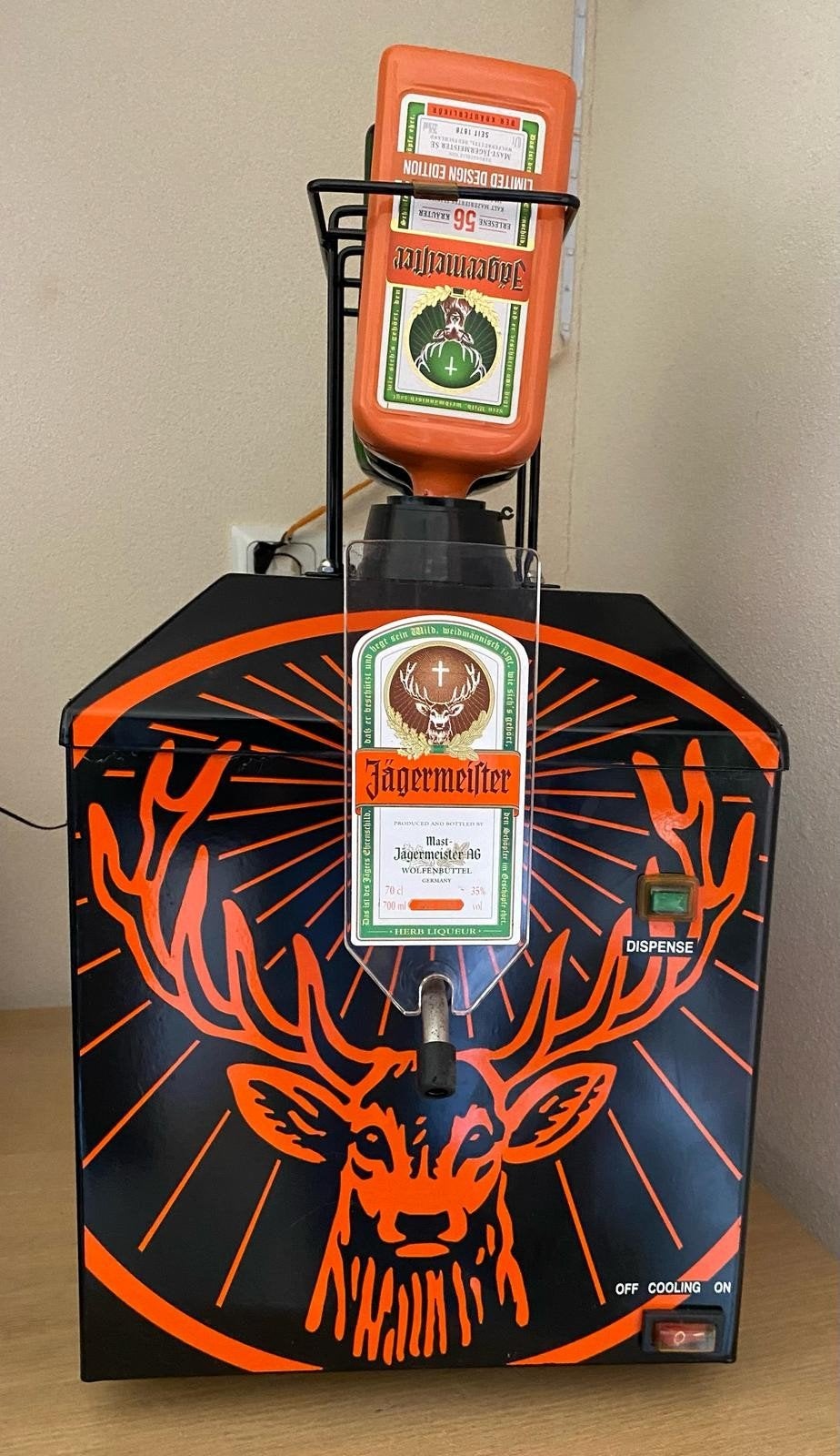 Vintage Jagermeister tap, Ophalen, Gebruikt, Gebruiksvoorwerp
