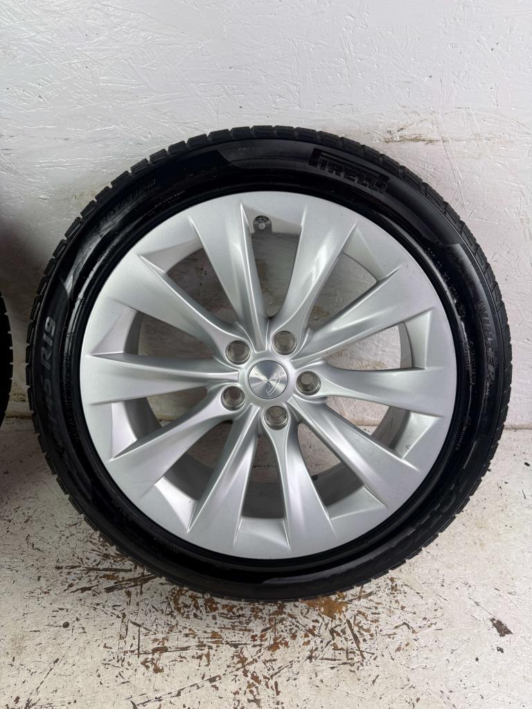 Originele Tesla Model S velgen 19" 5x120 Slipstream winter, Banden en Velgen, Niet ingevuld, Personenwagen, Niet ingevuld