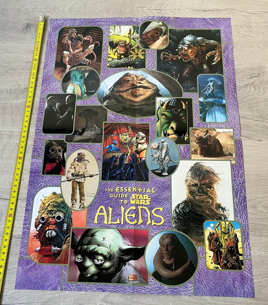 Star Wars Aliens poster, Verzamelen, Star Wars, Gebruikt, Ophalen of Verzenden