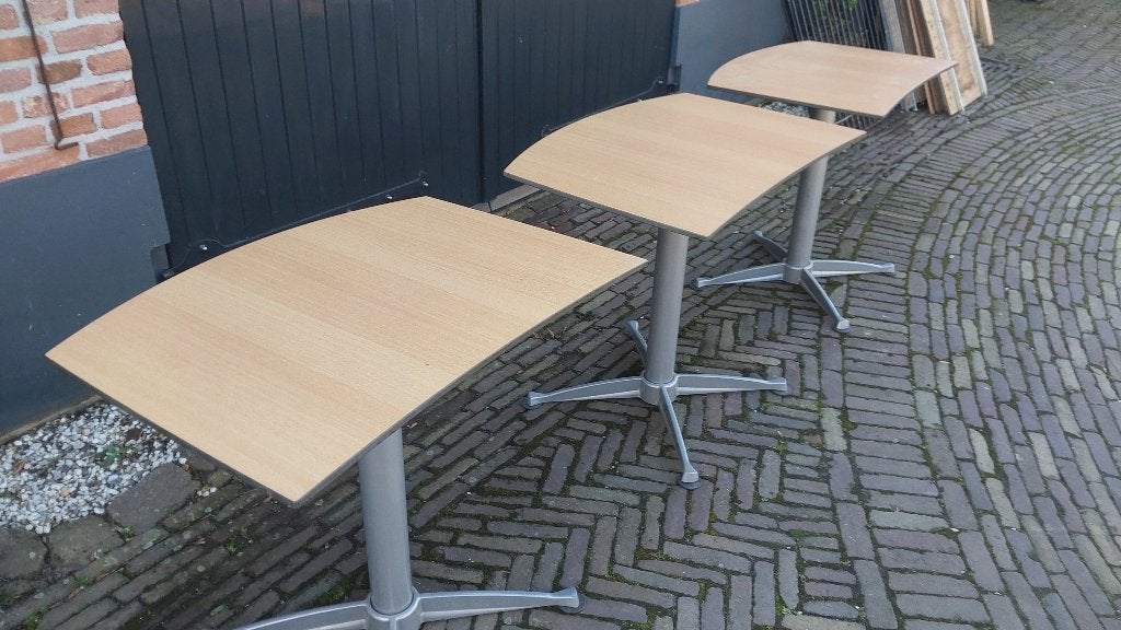 bijzet tafeltjes 6 stuks, Ophalen, Gebruikt, 55 tot 75 cm, Overige vormen