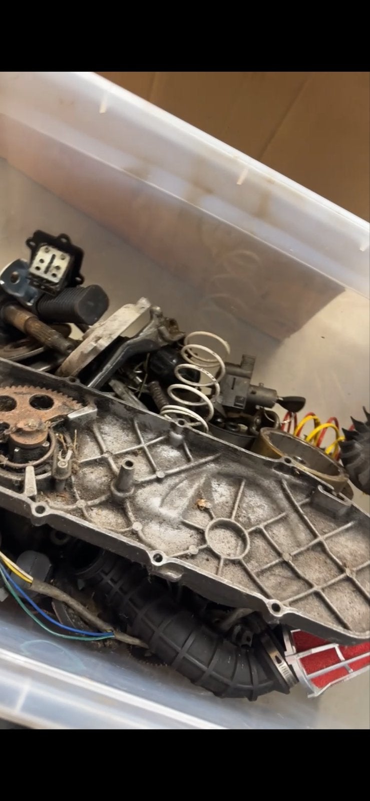 Yamaha Neos onderdelen, kappen en binnenkappen, Ophalen of Verzenden, Gebruikt, Kap, Yamaha