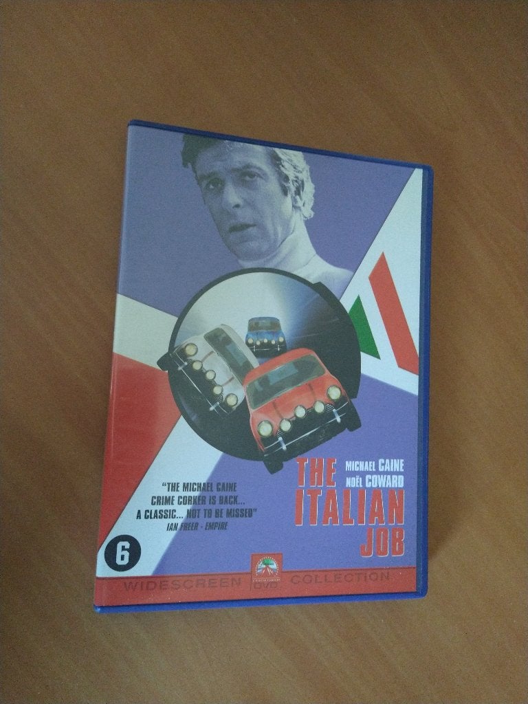 DVD The Italian Job (Michael Caine), Cd's en Dvd's, Alle leeftijden, Ophalen of Verzenden, Zo goed als nieuw, Actiethriller