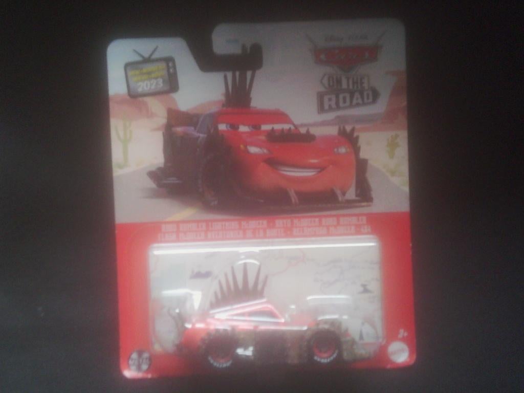 Disney Cars on the Road        Road Rumbler Lightning Mcueen, Ophalen of Verzenden, Nieuw