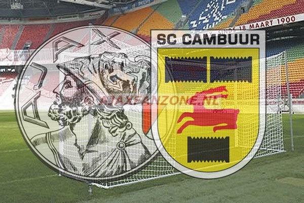 Ajax Cambuur F-side 4x, Drie personen of meer