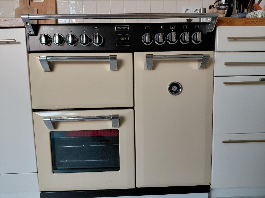 Fornuis stoves, Ophalen, Gebruikt, 60 cm of meer, Gas