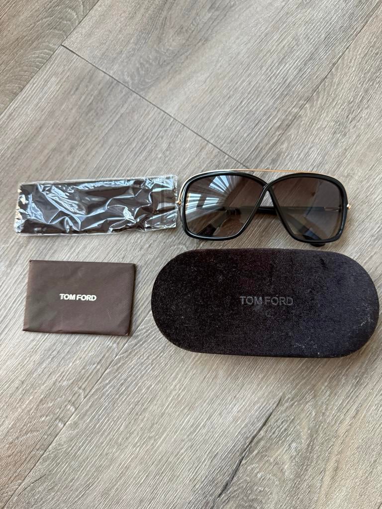 Tom Ford zonnebril, Overige merken, Gebruikt, Zonnebril, Zwart