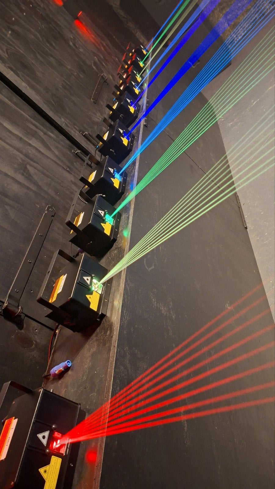 4x 4W RGB Laser Set full fac 25kpps nieuw! Demo mogelijk, Ophalen of Verzenden, Nieuw, Laser