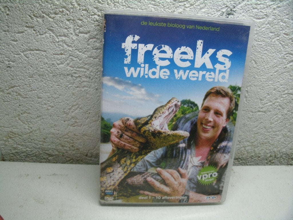 dvd 185b freeks wilde wereld, Cd's en Dvd's, Dvd's | Kinderen en Jeugd, Alle leeftijden, Ophalen of Verzenden, Zo goed als nieuw