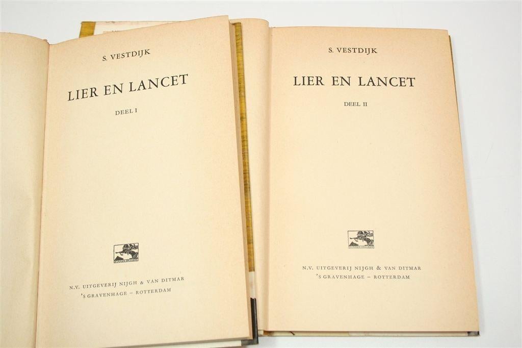 Lier en Lancet I+II — Literaire Essays Vestdijk 1960, Ophalen of Verzenden, Gelezen