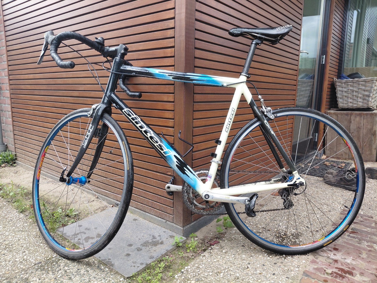 Sintesi Galaxy racefiets - Carbon/Aluminium - Shimano 105, Fietsen en Brommers, 28 inch, Gebruikt, Aluminium, Meer dan 20 versnellingen