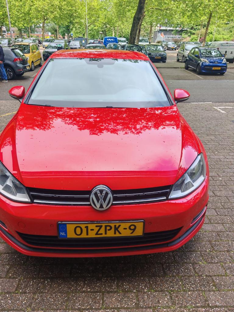 Volkswagen Golf 1.4 TSI 90KW 5D 2013 Rood, Auto's, Voorwielaandrijving, 1147 kg, 4 cilinders, 620 kg