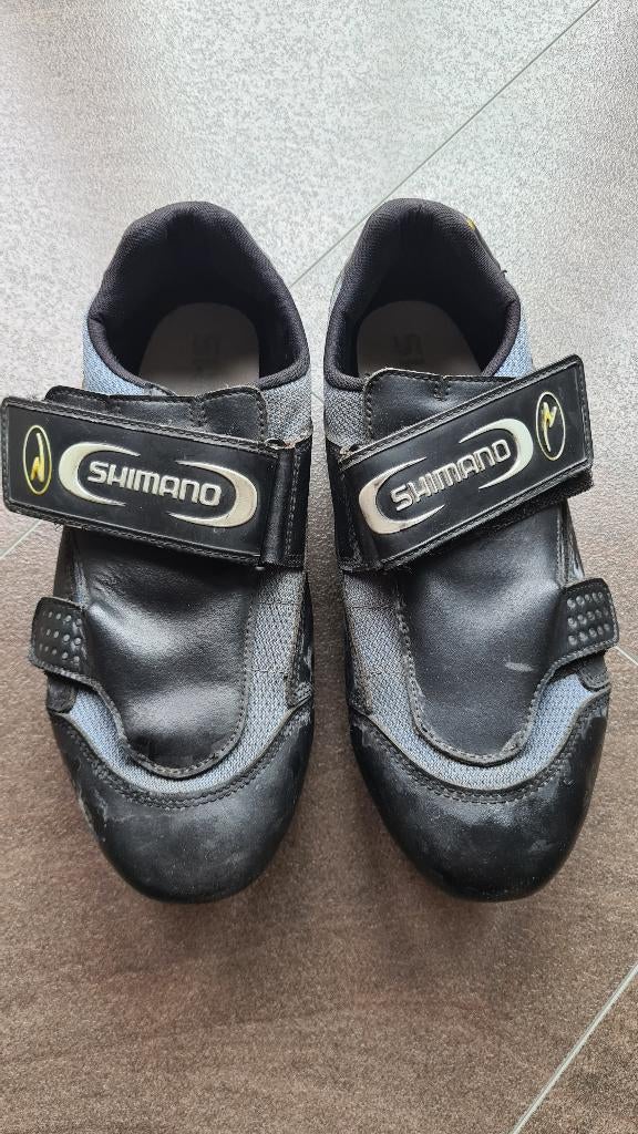 Wielrenschoenen maat 44 Shimano SPD-R, Sport en Fitness, Ophalen of Verzenden, Gebruikt, Schoenen