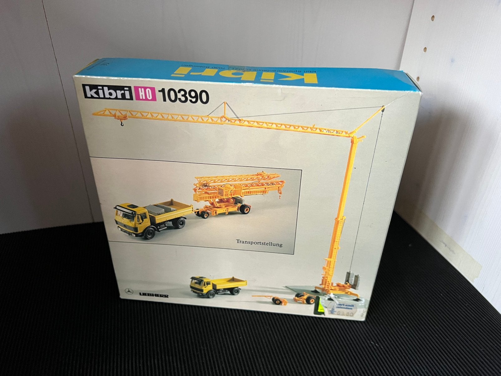 Kibri Mercedes Liebherr bouwkraan 10390 in OVP, Hobby en Vrije tijd, Ophalen of Verzenden, Zo goed als nieuw, Bus of Vrachtwagen