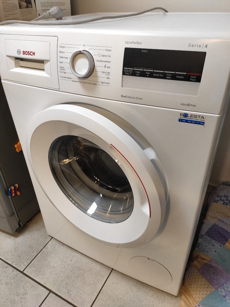 Bosch VarioPerfect Serie 4 Wasmachine met A+++ energielabel, Ophalen, Minder dan 85 cm, Refurbished, 1200 tot 1600 toeren
