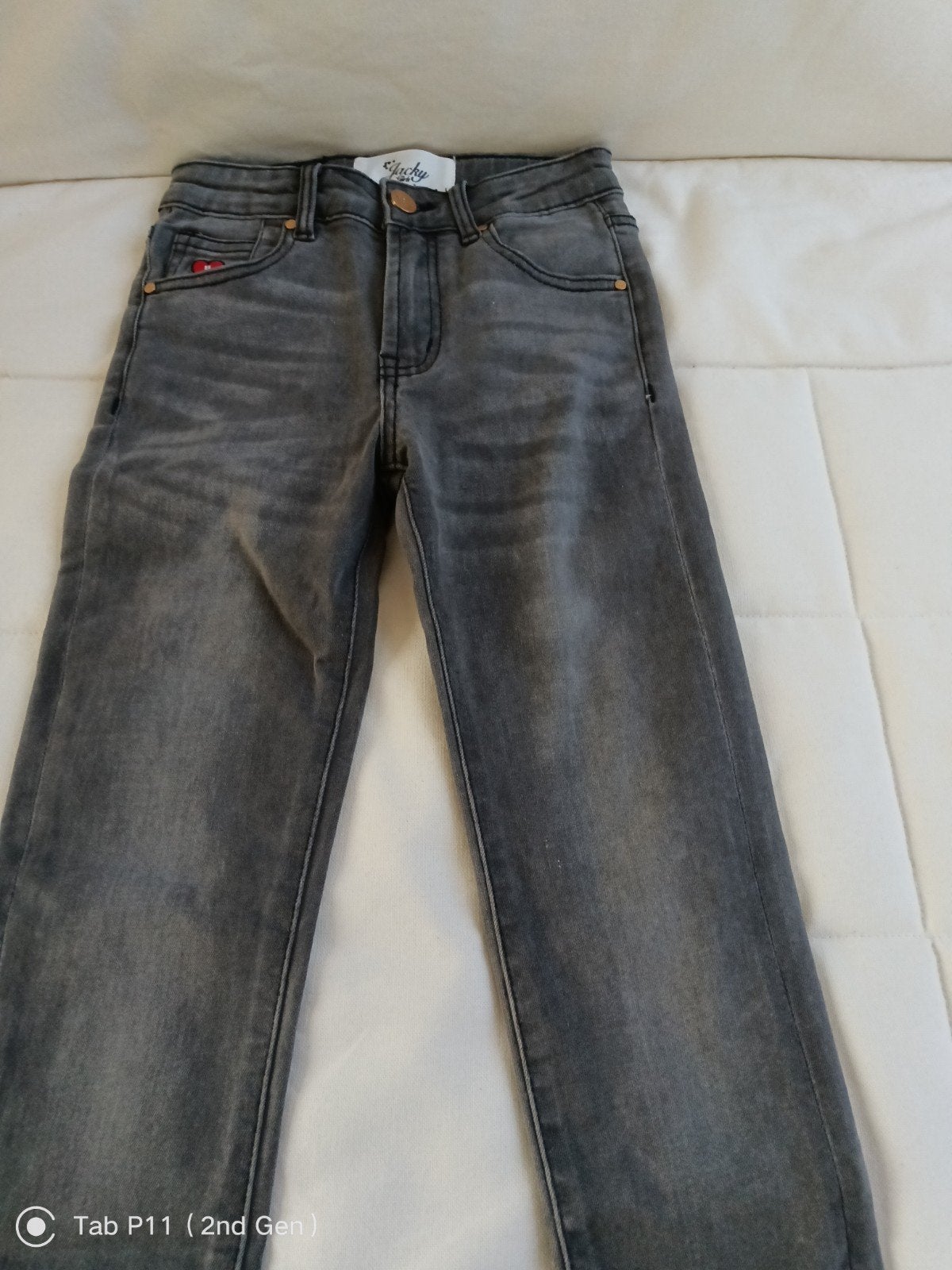 Jacky Luxury Jeans Zwart Maat 6 - andere maat10, Broek, Jongen of Meisje, Nieuw, Jacky Luxury