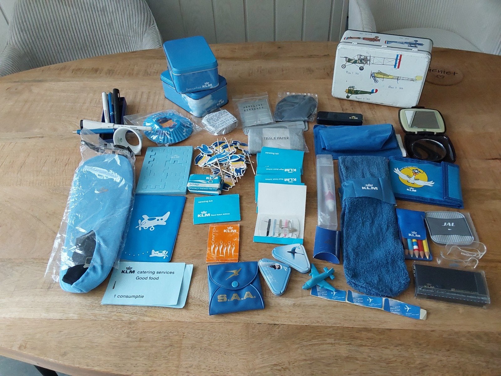 Diverse KLM en andere luchtvaart spullen, Ophalen, Overige typen