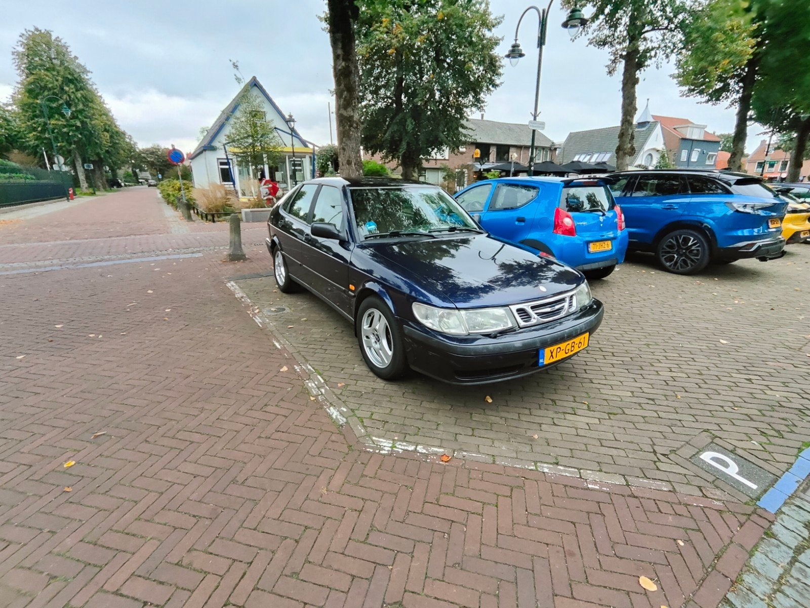 Echte Saab 9-3 2.0t Hatchback (1999) – 7 jaar in bezit – APK, Auto's, Voorwielaandrijving, Stof, Beige, 4 cilinders