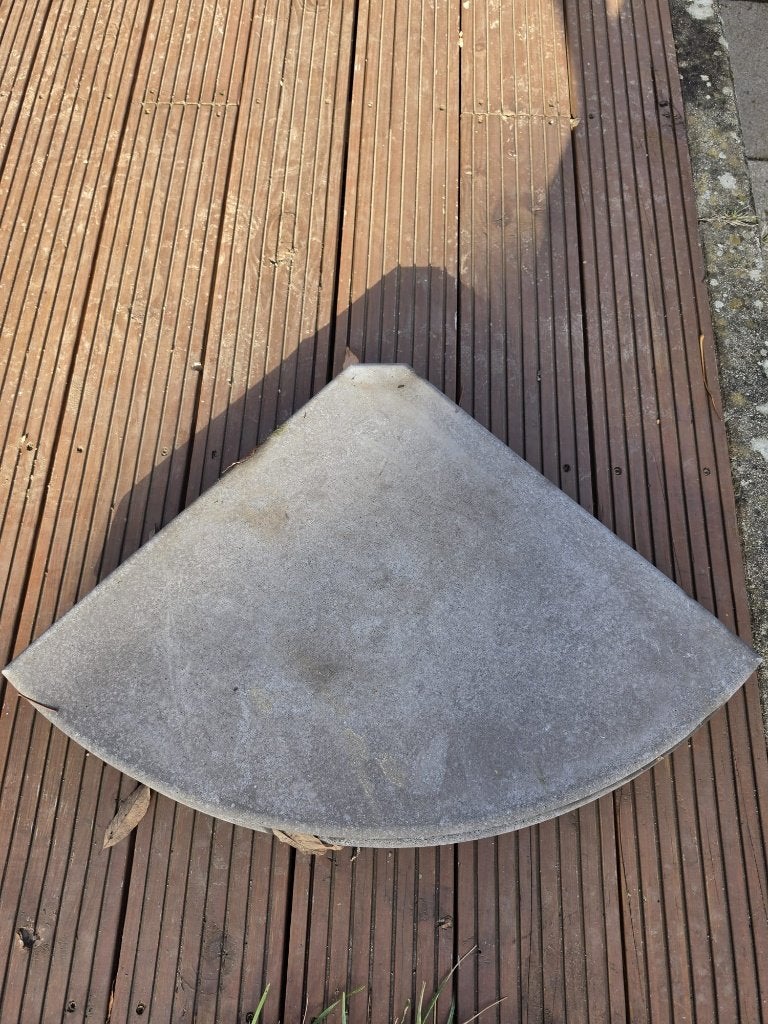 parasol voet tegel, Tuin en Terras, Ophalen, Gebruikt, Minder dan 1 meter, Parasolvoet