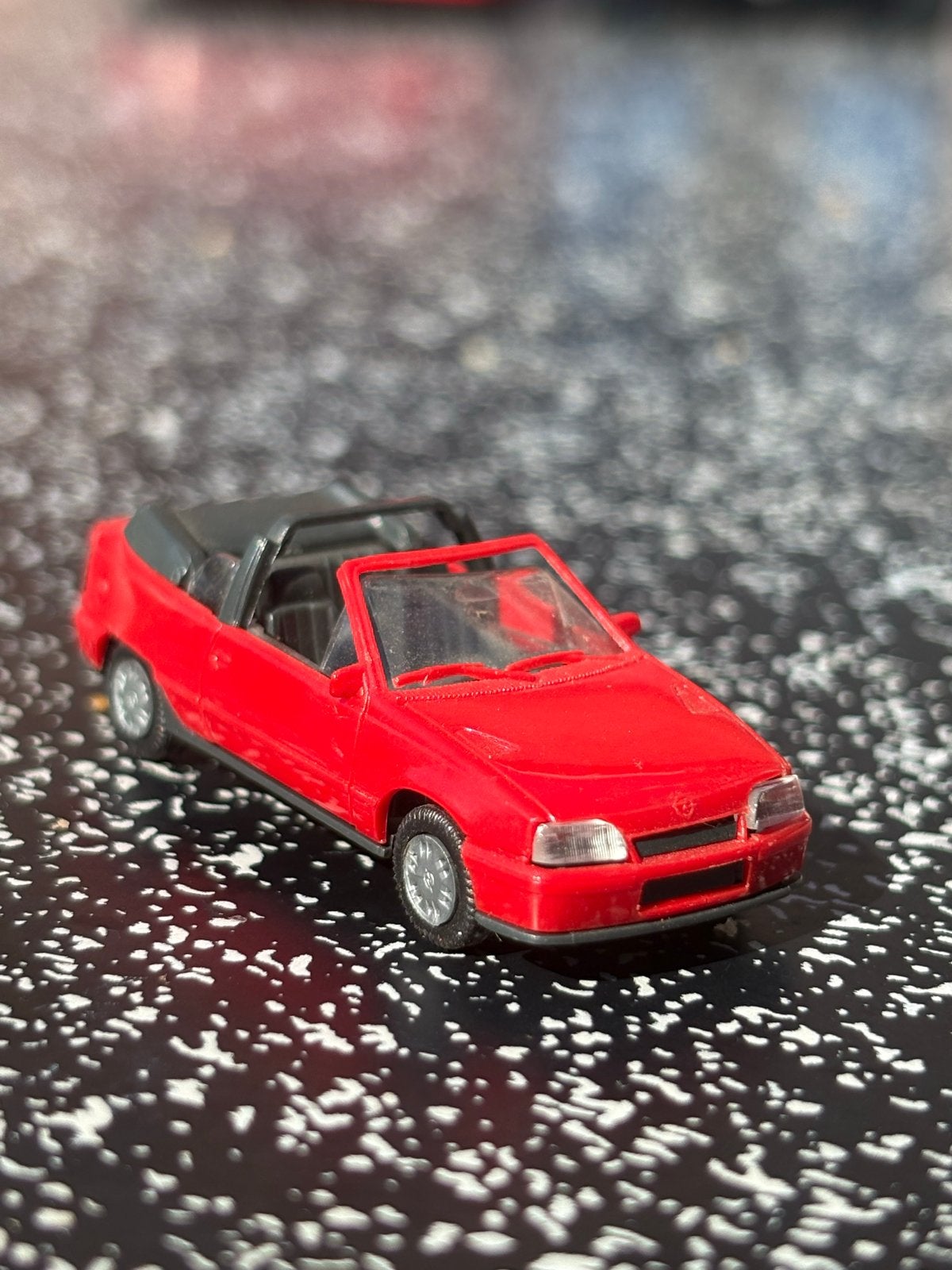 Herpa Opel Kadett Cabriolet - Made in W. Germany, Ophalen of Verzenden, Gebruikt