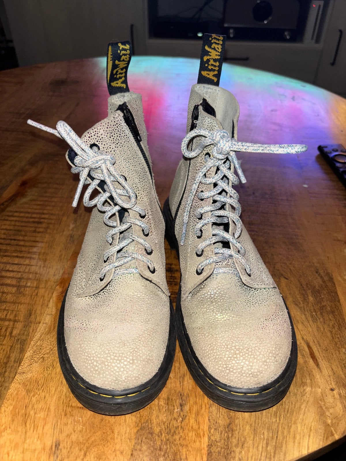 Dr. Martens laarsjes, Meisje, Ophalen of Verzenden, Laarzen, Zo goed als nieuw