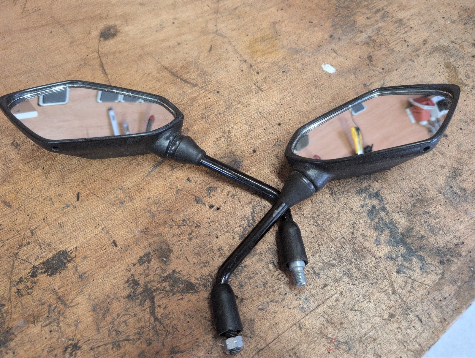 Spiegels voor KTM Duke 390, Motoren, Ophalen, Gebruikt