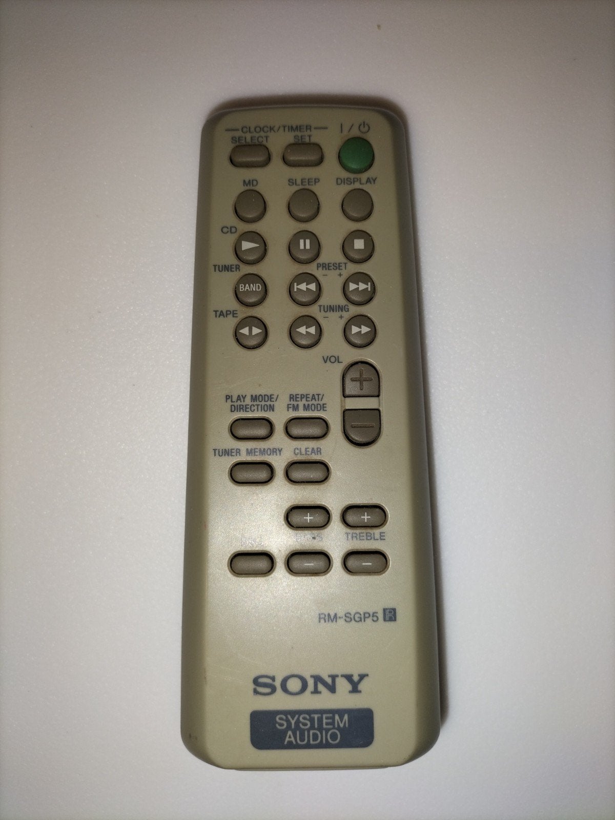 Originele Sony RM-SGP5 Afstandsbediening voor Audio Sets, Ophalen of Verzenden, Gebruikt, Origineel