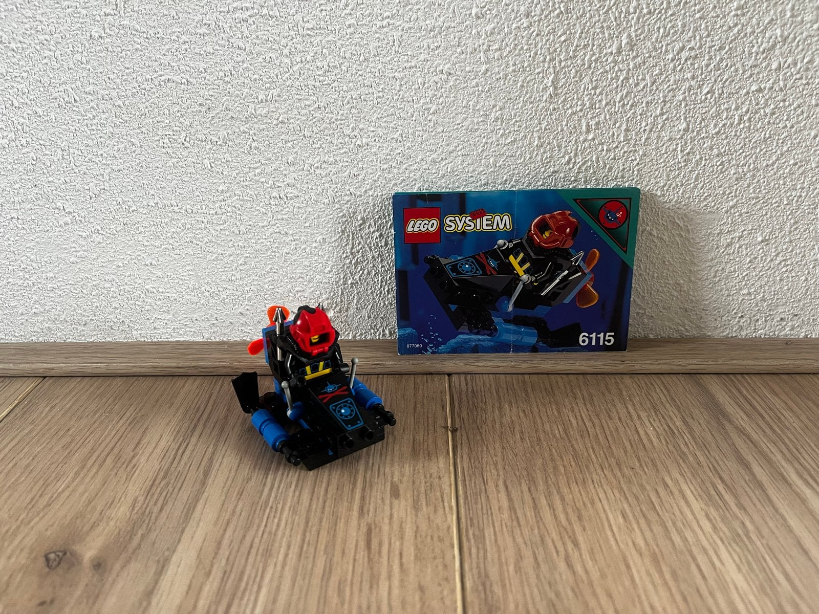 Lego System 6115 - Onderwater Scooter met instructies, Gebruikt, Overige thema's, Lego, Ophalen of Verzenden