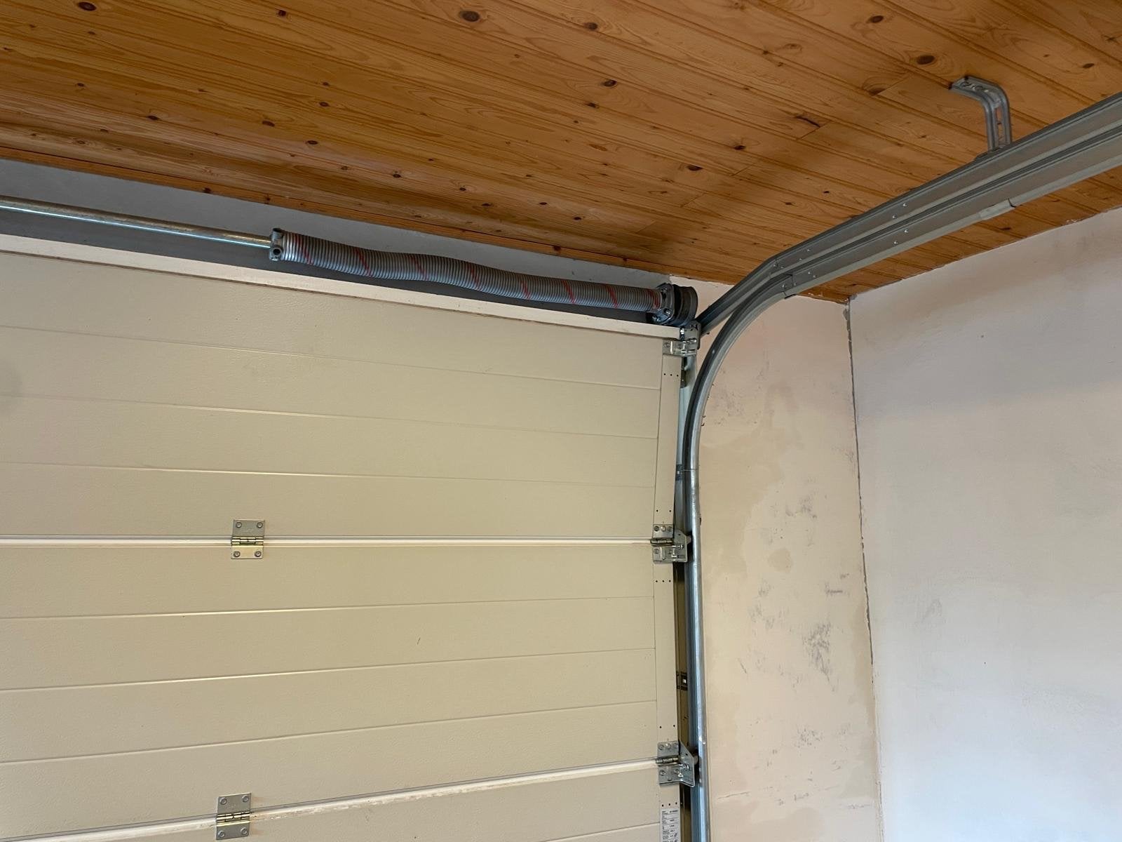 Garagedeur met elektrische opener - Comfort 250, Ophalen, Gebruikt, 120 cm of meer, Garagedeur