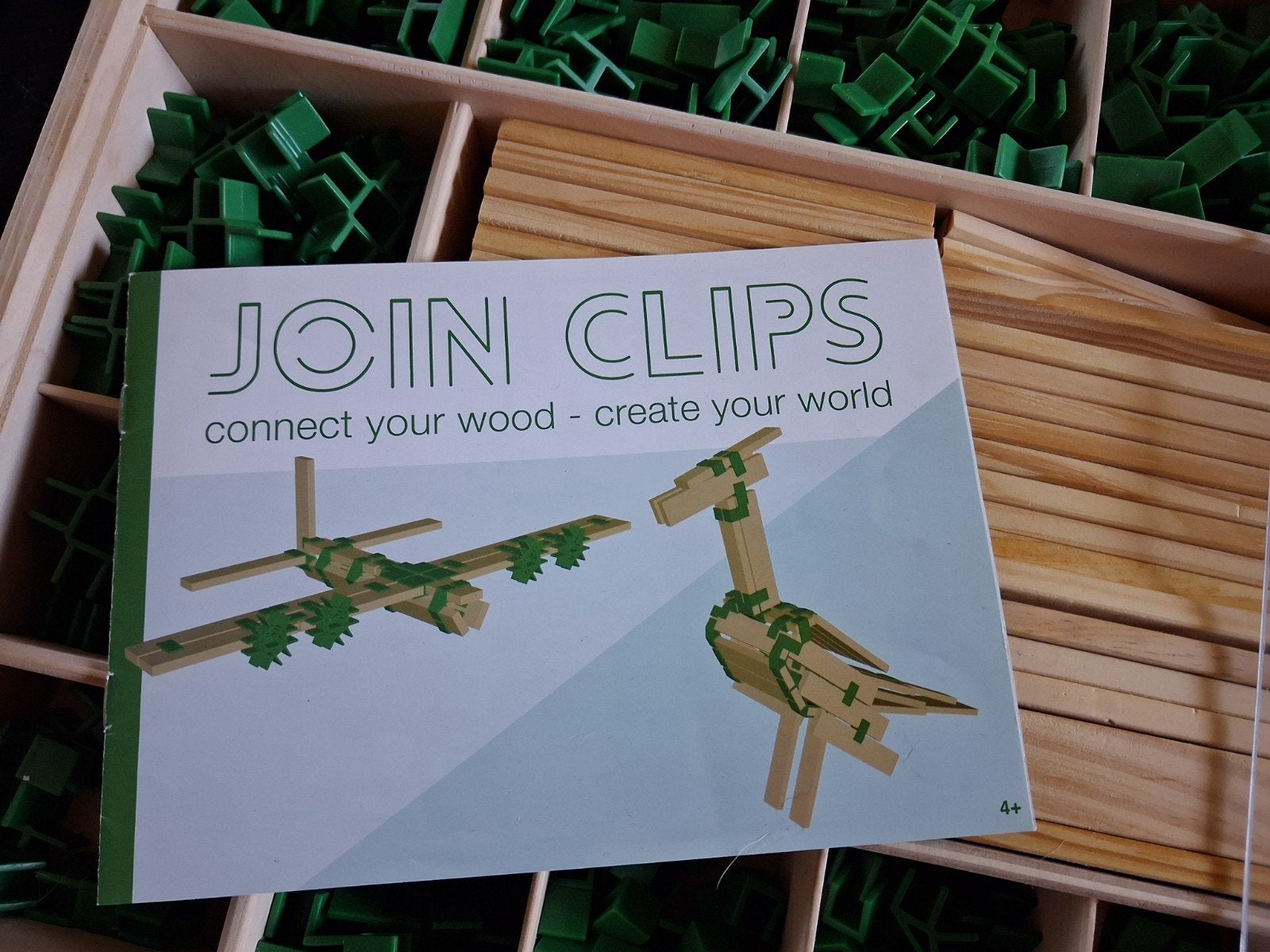 Join Clips Bouwset - Verbind hout, creëer je wereld, Ophalen, Nieuw, Overige merken