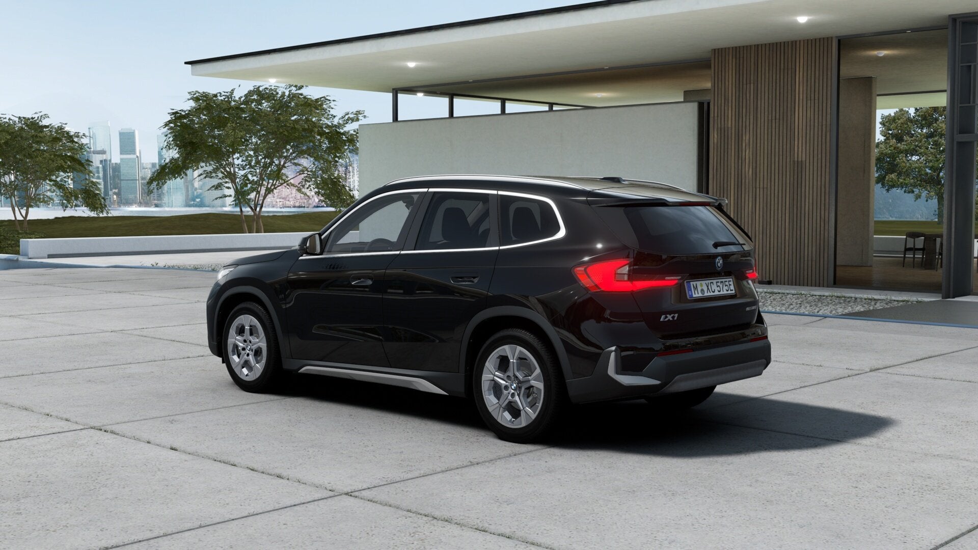 BMW iX1 eDrive20 Pure Edition / Adaptieve LED / Comfort Acce, Dealer onderhouden, Zwart, Zwart, Leder