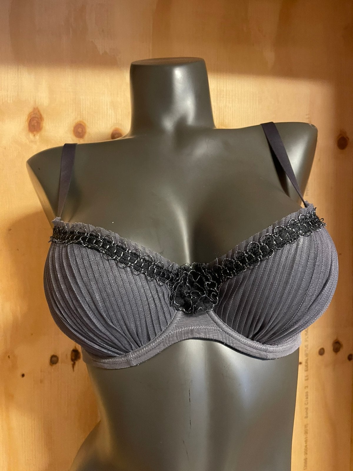 Chantal thomass balconet bh 70d en 80d intense, Verzenden, Grijs, BH