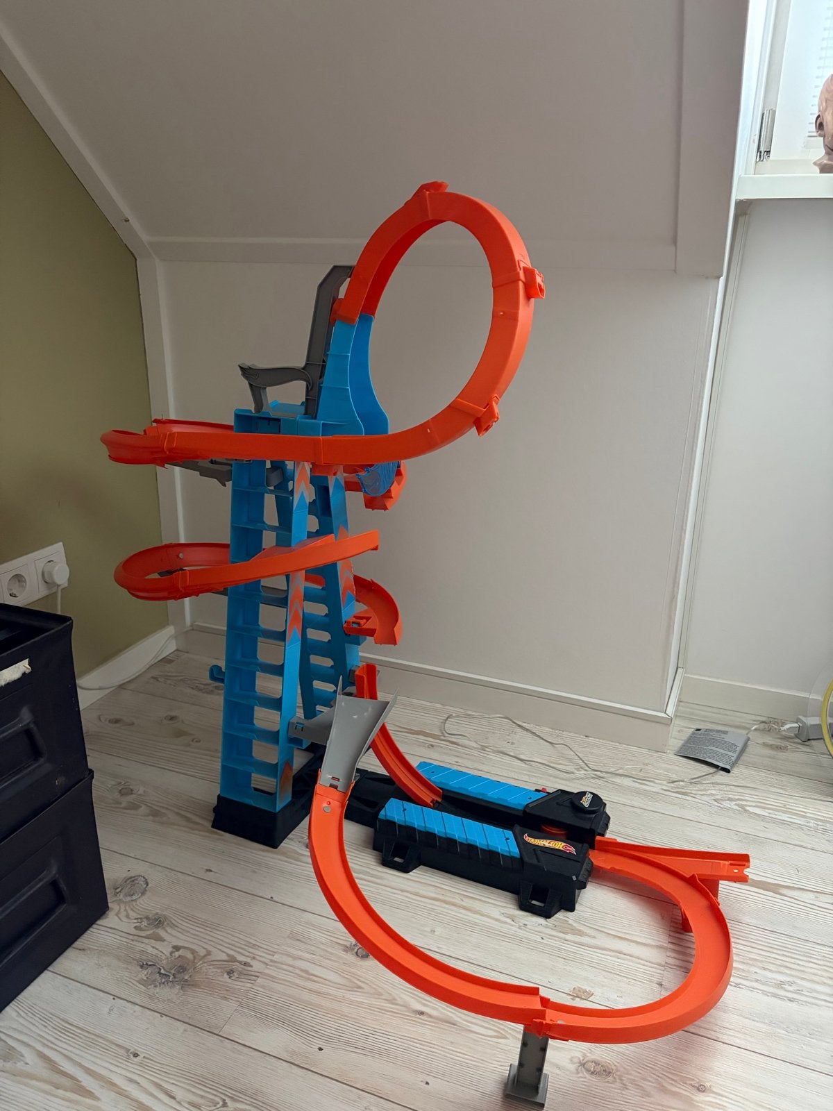 Hot Wheels Looping Racebaan - Spectaculaire Actie!, Ophalen of Verzenden, Met looping, Racebaan, Gebruikt
