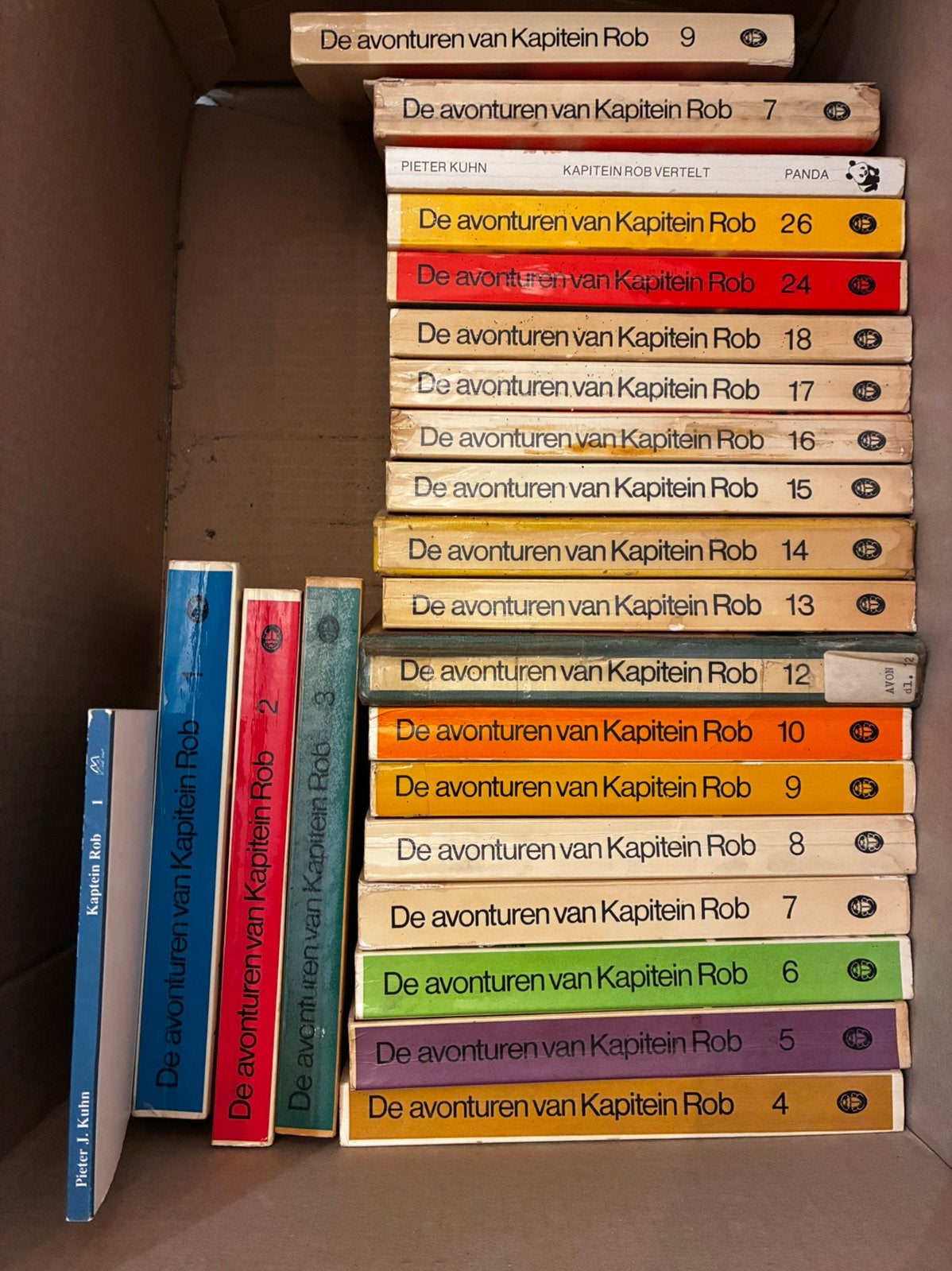 Boekjes Reeks: De Avonturen van Kapitein Ro ln, Boeken, Partijen en Verzamelingen, Ophalen, Gelezen, Overige