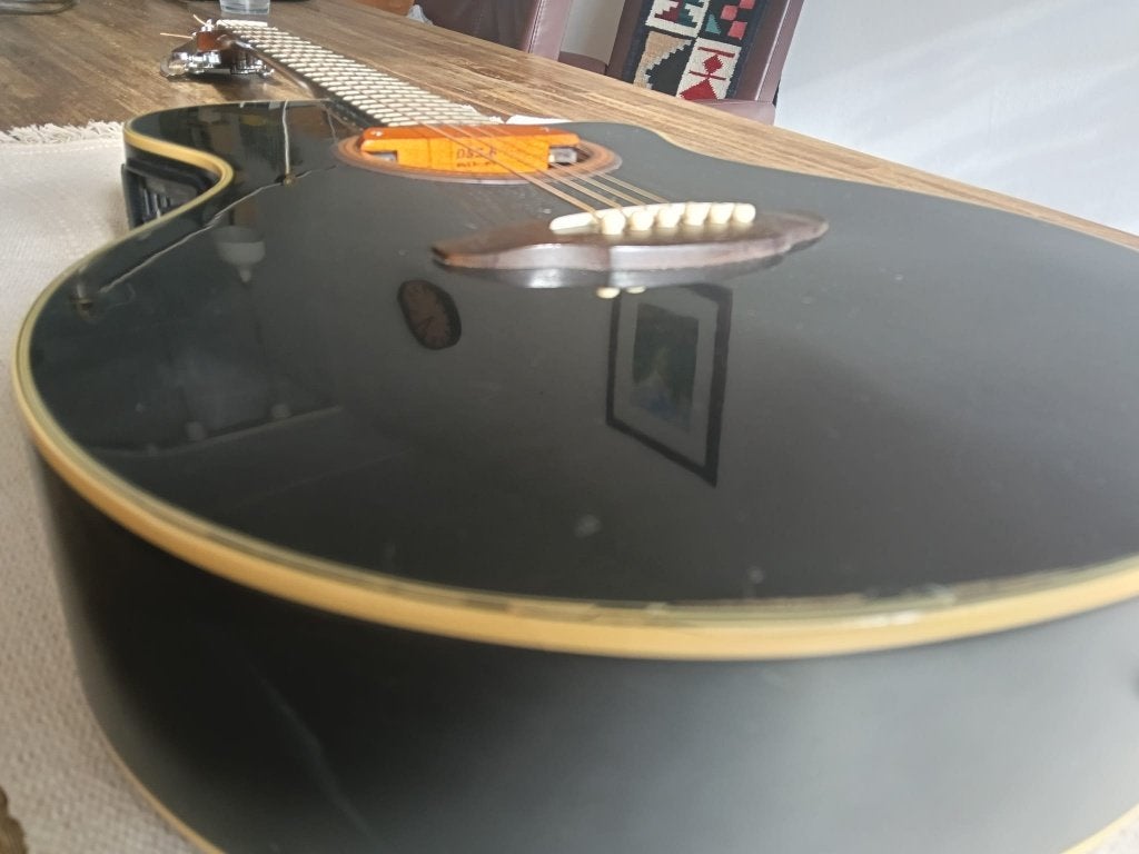 Yamaha APX 4-a (Hand-painted!), Ophalen of Verzenden, Gebruikt, Overige typen
