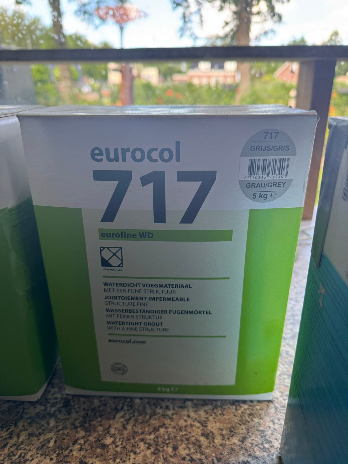 Eurocol 717 Eurofine WD Voeg- Grijs/Wit, Doe-het-zelf en Verbouw, Ophalen, Overige typen, Nieuw, Minder dan 20 cm