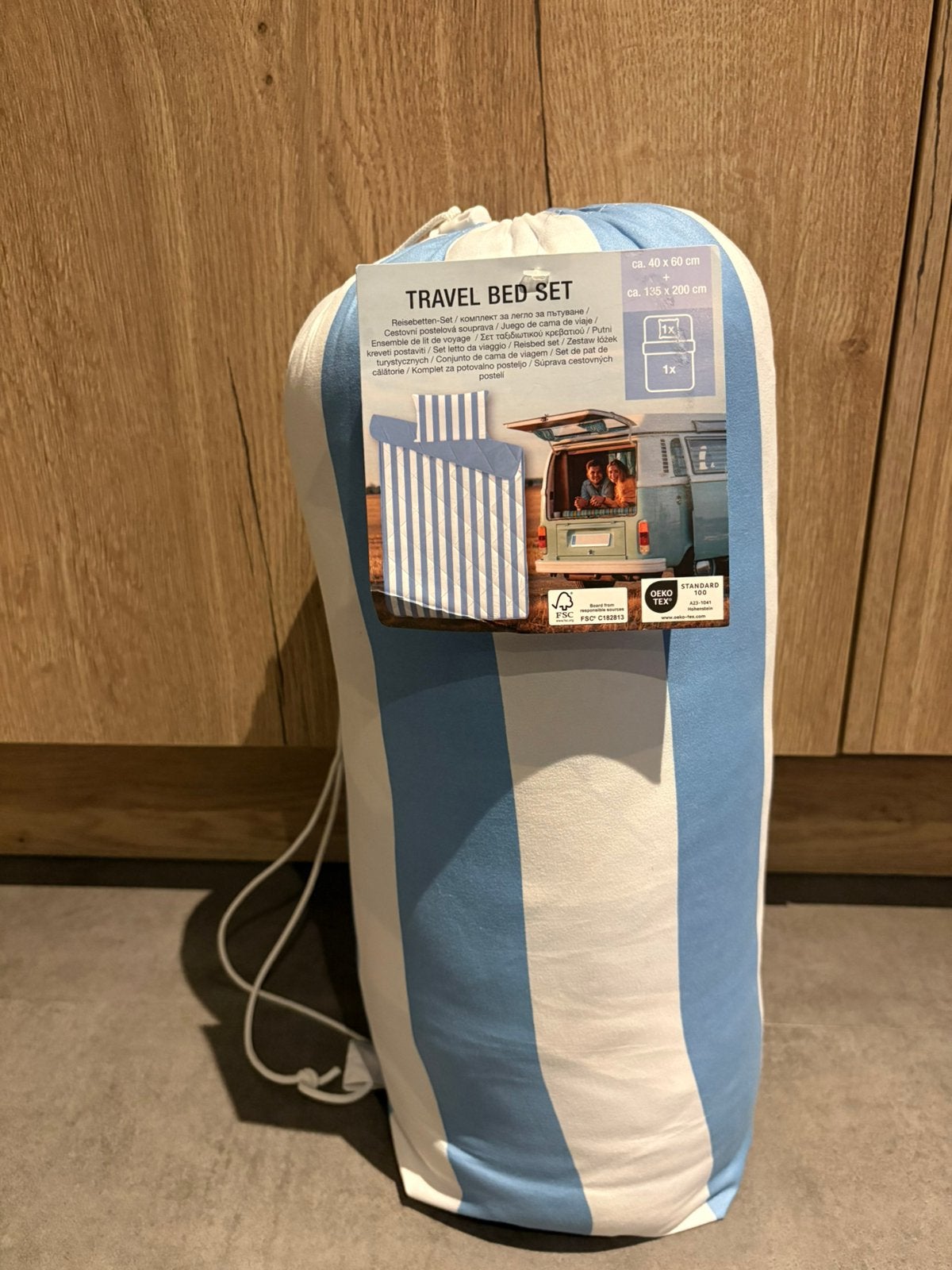 Reisbedset - reisdekbed en kussen - nieuw, Ophalen of Verzenden, Nieuw