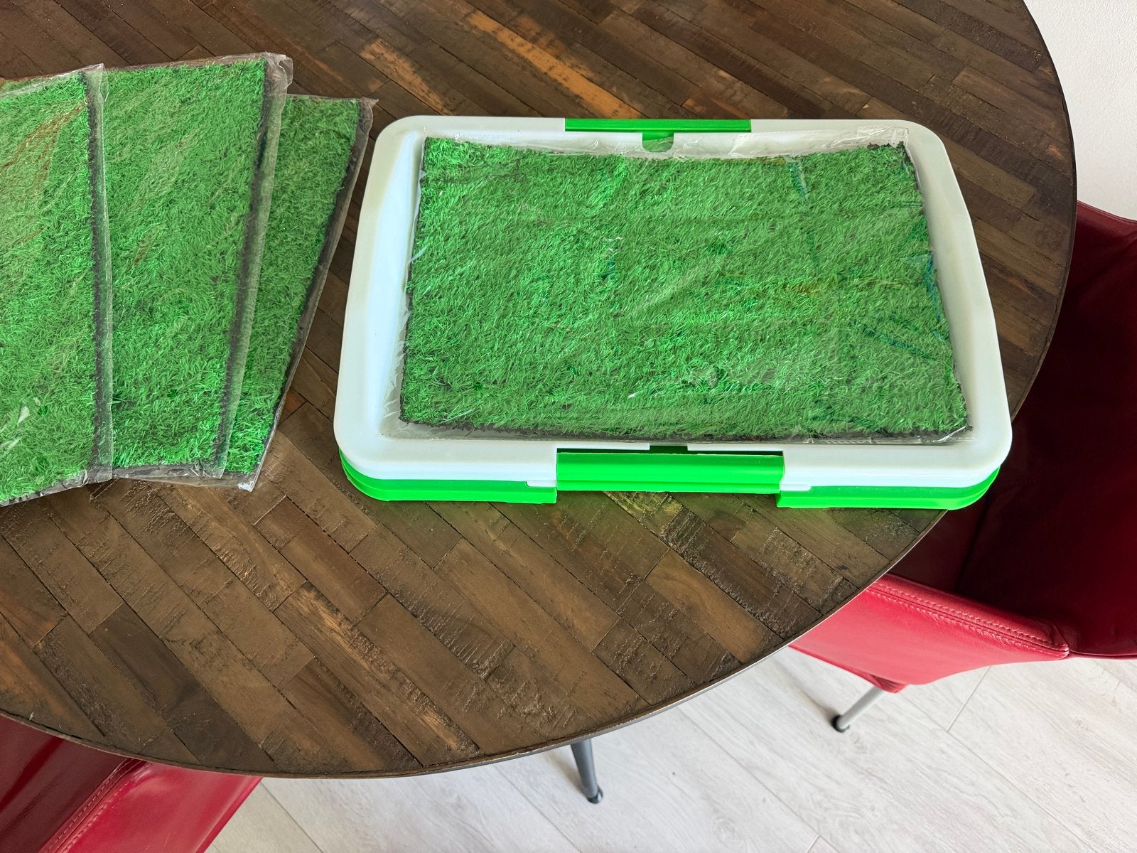 Hondentoilet met kunstgras, Dieren en Toebehoren, Ophalen, Nieuw