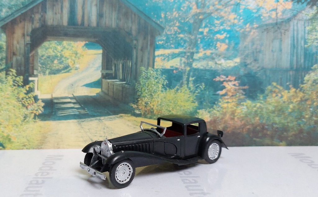 1:72 Bugatti Type 41 Royale 1930; HUILOR by INJECTAPLASTIC, Ophalen of Verzenden, Gebruikt, Auto